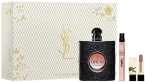 Yves Saint Laurent Black Opium 90ml woda perfumowana + 10ml woda perfumowana + 1,3g pomadka do ust [W] ZESTAW