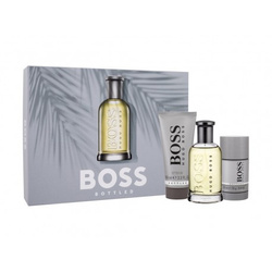 Hugo Boss Bottled 100ml woda toaletowa + 100ml żel pod prysznic + 75ml dezodorant w sztyfcie [M] ZESTAW